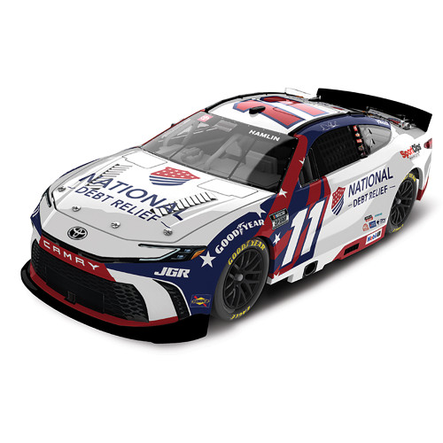 2025 Denny Hamlin National Debt Relief Toyota Camry NASCAR Diecast Alt Image 1