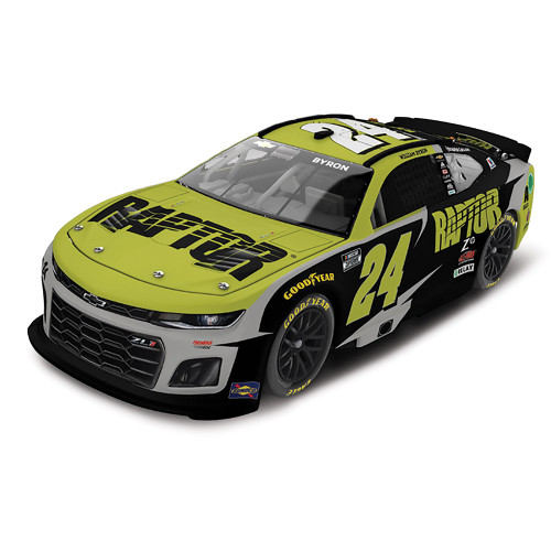 2025 William Byron Chevrolet Camaro - Raptor Elite NASCAR Diecast 1:24 Scale Diecast Model Car by Lionel Racing Alt Image 1