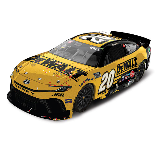 2025 Christopher Bell Toyota Camry - Dewalt Atlanta Raced Win NASCAR Diecast 1:24 Scale Diecast Model Car by Lionel Racing Alt Image 1