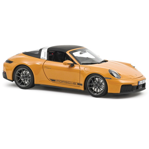 2025 Porsche 911 Targa 4 GTS Bahama Yellow Diecast Model Car | Norev