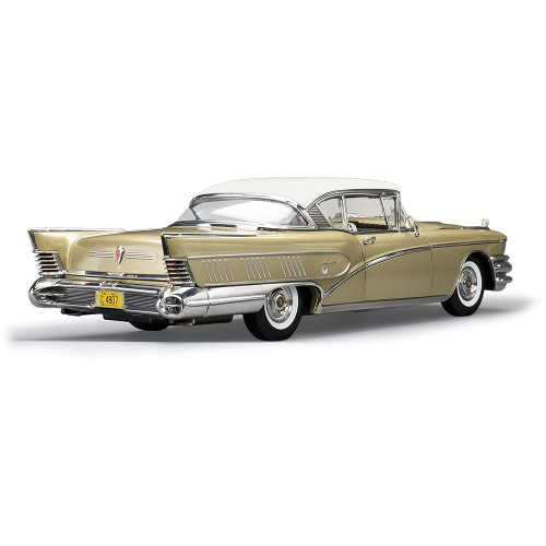 1958 Buick Limited Riviera Coupe - Glacier White / Gold Mist Alt Image 1