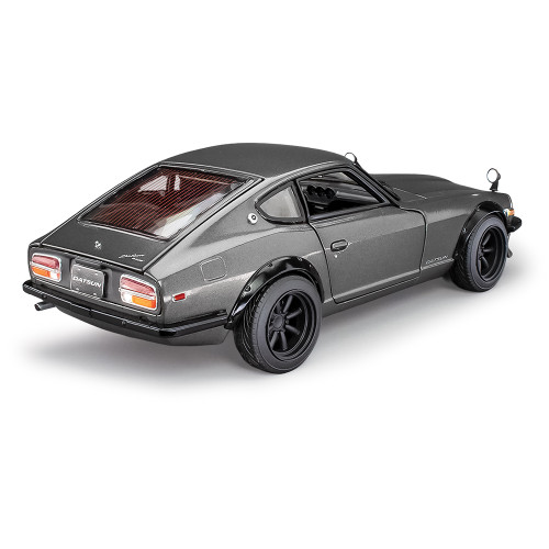 1971 Datsun 240Z Widebody - Dark Gray 1:18 Scale Diecast Model Car by Sunstar Alt Image 1