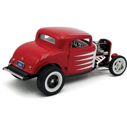 1932 Ford Three Window - Peppermint Twist 1:18 Scale Diecast Model Car by Acme Alt Image 1