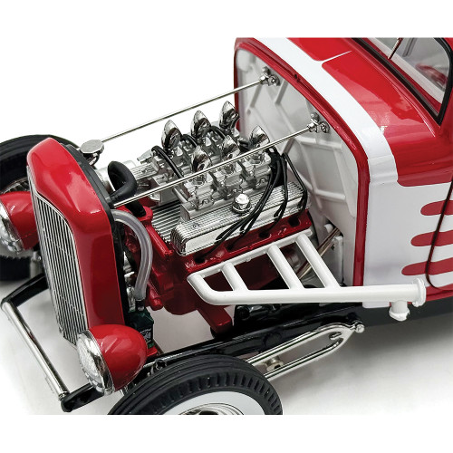 1932 Ford Three Window - Peppermint Twist 1:18 Scale Diecast Model Car by Acme Alt Image 3