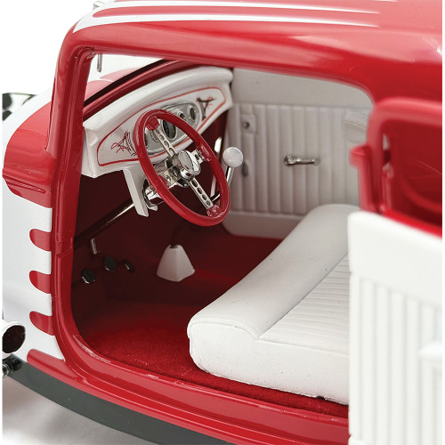 1932 Ford Three Window - Peppermint Twist 1:18 Scale Diecast Model Car by Acme Alt Image 4
