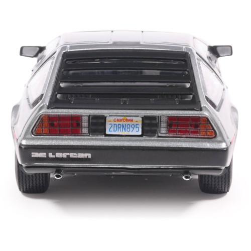 1981 DeLorean DMC-12 Silver Diecast Model Car | IXO Models