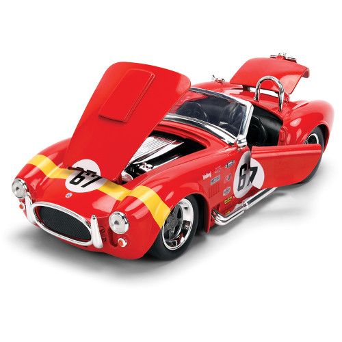 1967 Shelby Cobra 427 S/C 1:24 Scale Diecast Model Car by Jada Toys Alt Image 2
