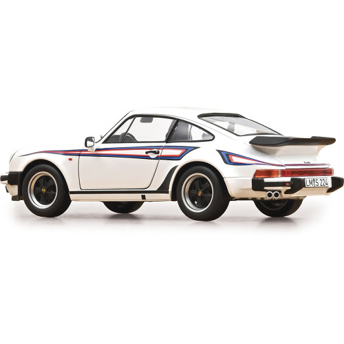 1980 Porsche 911 Turbo 3.3 - White 1:18 Scale Diecast Model Car by Norev Alt Image 1