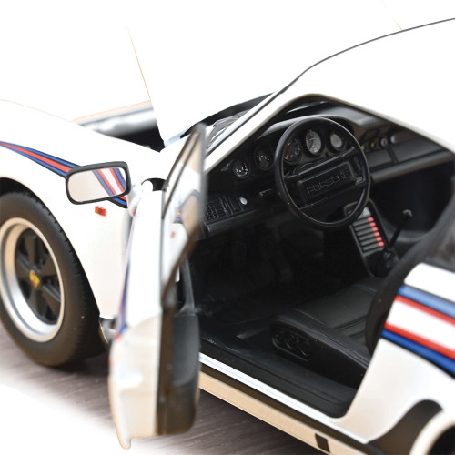 Porsche 911 Turbo 3.3 ミニカー 1/18 1980 Porsche 911 Turbo 3.3 White Diecast Model Car | Norev
