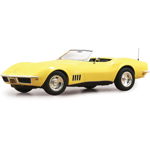 1969 Chevrolet Corvette Convertible - Daytona Yellow 1:18 Scale Diecast Model Car by Norev Main Image