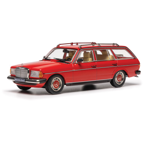 1982 Mercedes-Benz 200T (S123) - Red 1:43 Scale Diecast Model Car by IXO Models Main Image