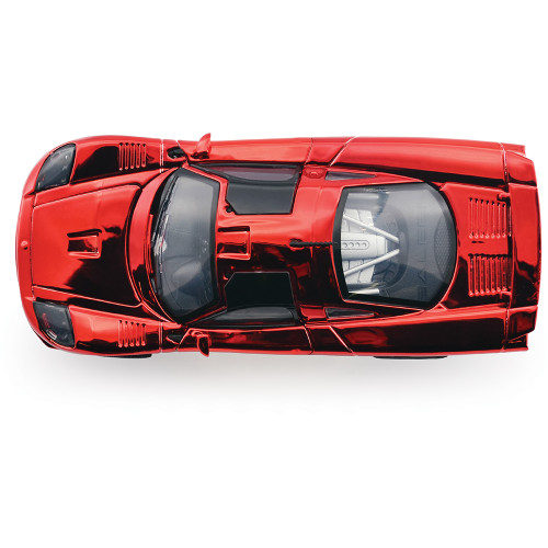 Saleen S7 Mirror Finish Red - That's a Wrap 1:24 Scale Diecast Model Car by Motormax Alt Image 6