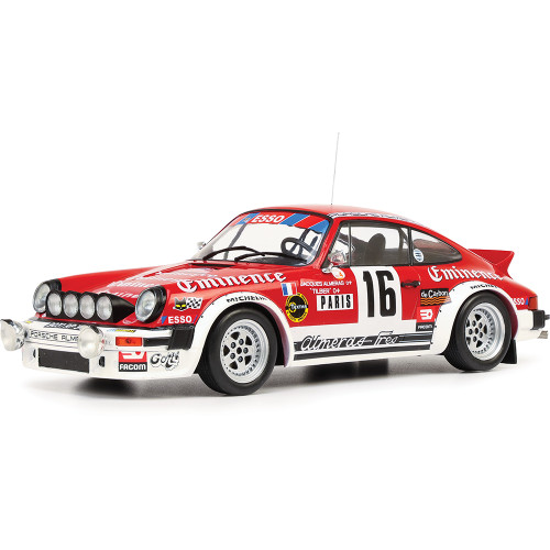 1980 Porsche 911 SC GR.4 - Red 1:18 Scale Diecast Model Car by IXO Models Main Image