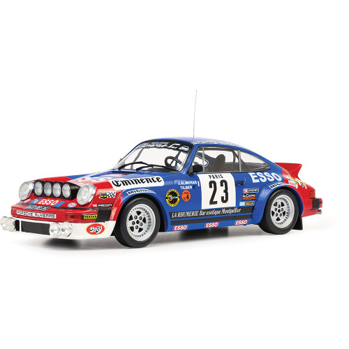 1981 Porsche 911 SC GR.4 - Blue 1:18 Scale Diecast Model Car by IXO Models Main Image