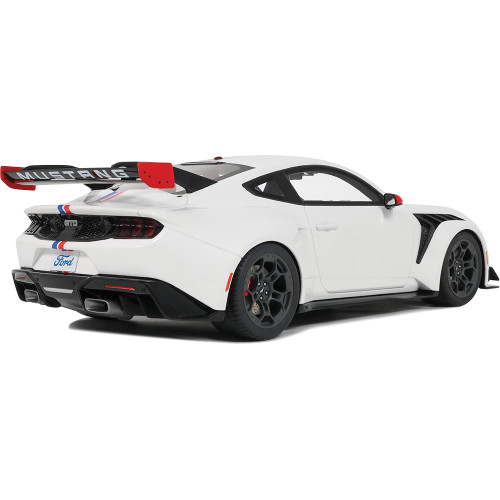 2025 Ford Mustang GTD Spirit Of America - Performance White 1:18 Scale Cast Resin Model Car by GT Spirit Alt Image 2