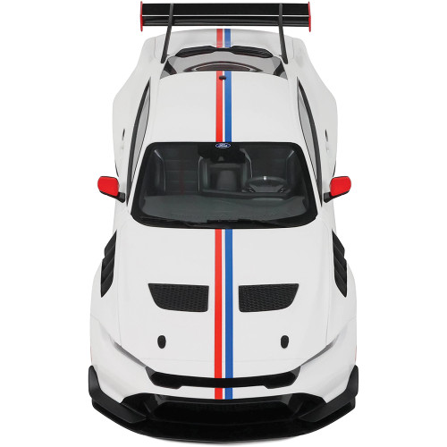 2025 Ford Mustang GTD Spirit Of America - Performance White 1:18 Scale Cast Resin Model Car by GT Spirit Alt Image 5