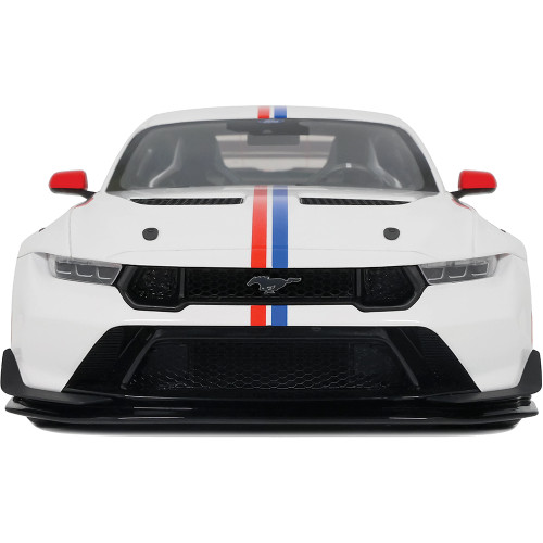 2025 Ford Mustang GTD Spirit Of America - Performance White 1:18 Scale Cast Resin Model Car by GT Spirit Alt Image 7