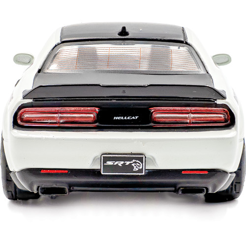 2020 Dodge Challenger SRT Hellcat Redeye Widebody Custom - White Knuckle 1:43 Scale Diecast Model Car by Solido Alt Image 6