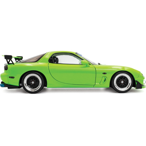 1999 Mazda RX7 FD3RS Solido Works - Neon Green 1:18 Scale Diecast Model Car by Solido Alt Image 7