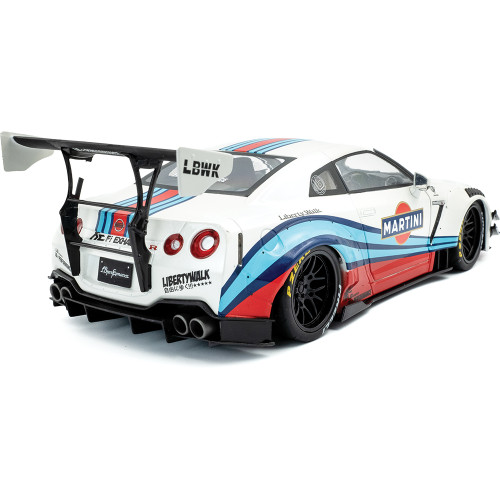 2024 Nissan GT-R (R35) W/ Liberty Walk Body Kit 2.0 M 1:18 Scale Diecast Model Car by Solido Alt Image 2