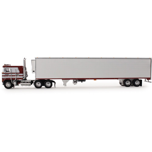 Red's Favorites - Jim Skrinar Kenworth K100 COE Flat Top & 53' Utility Reefer Trailer 1:64 Scale Diecast Model Truck by First Gear Alt Image 3