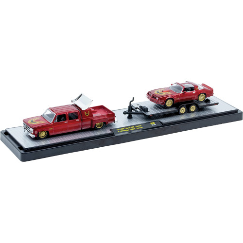 1977 GMC Sierra 3500 - Custom & 1977 Pontiac Firebird Trans Am Diecast Collection 1:64 Scale Diecast Model Truck by M2 Machines Alt Image 3