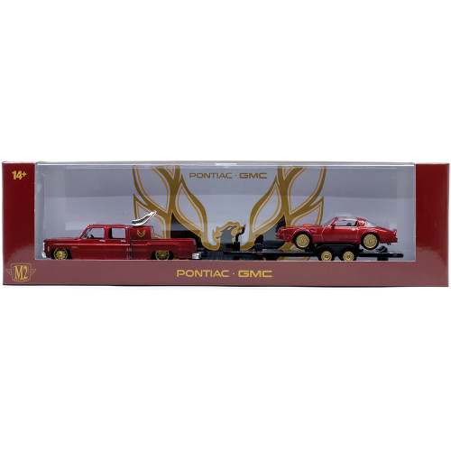 1977 GMC Sierra 3500 - Custom & 1977 Pontiac Firebird Trans Am Diecast Collection 1:64 Scale Diecast Model Truck by M2 Machines Alt Image 4