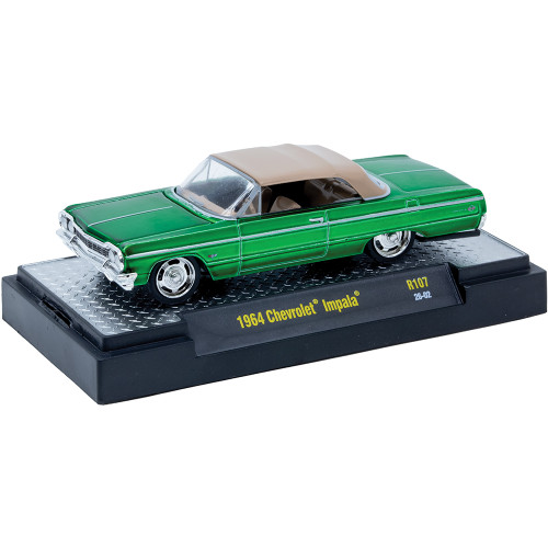 1964 Chevrolet Impala - Green 1:64 Scale  by M2 Machines Alt Image 1