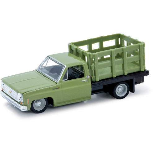 1973 Chevrolet Cheyenne Super 10 Stake Bed 1:64 Scale  by M2 Machines Main Image