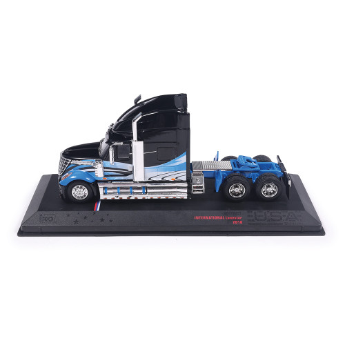 2010 International Lonestar - Black And Blue 1:64 Scale Diecast Model Truck by IXO Models Alt Image 8