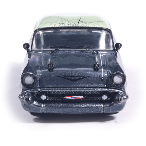 1957 Chevrolet Bel Air - Lowrider - Halloween 1:64 Scale Diecast Model Car by IXO Models Alt Image 5