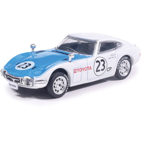 1967 Toyota 2000GT - White MF10-10001 1:64 Scale Diecast Model Car by IXO Models Main Image