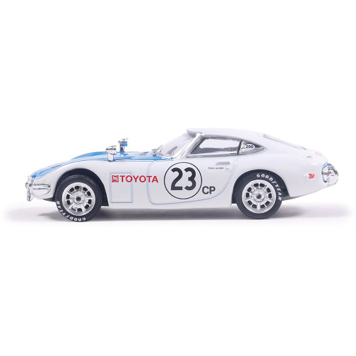 1967 Toyota 2000GT - White MF10-10001 1:64 Scale Diecast Model Car by IXO Models Alt Image 4