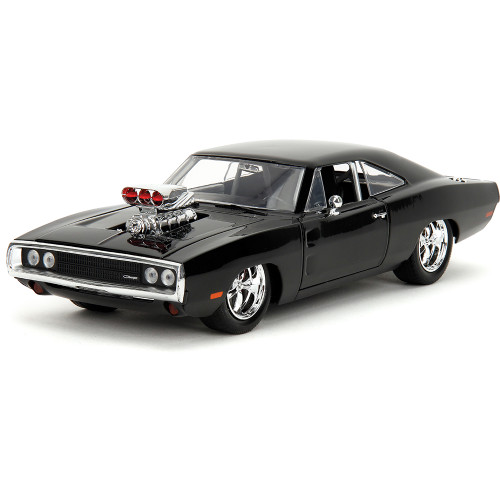 DOM's Dodge Charger R/T & BRIAN's Toyota Supra Fast & Furious Twin Pack 1:24 Scale Diecast Model Car by Jada Toys Alt Image 1