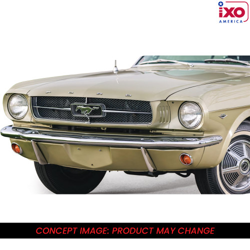1965 Ford Mustang Convertible - Honey Gold 1:43 Scale Diecast Model Car by IXO Models Alt Image 3