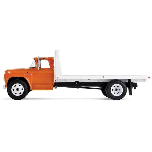 GMC 4000 Flatbed Truck - Omaha Orange Alt Image 2