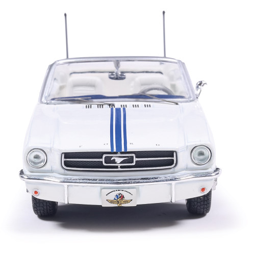 1964 1/2 Ford Mustang Indianapolis 500 Pace Car - White 1:43 Scale Diecast Model Car by IXO Models Alt Image 5