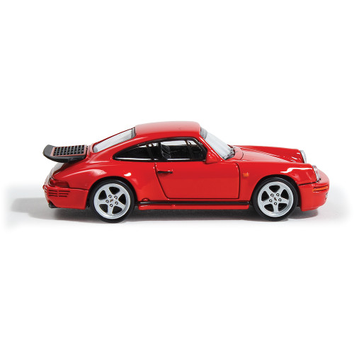 1987 RUF CTR Porsche Yellowbird - Guards Red 1:64 Scale Diecast Model Car by Paragon Models Alt Image 4