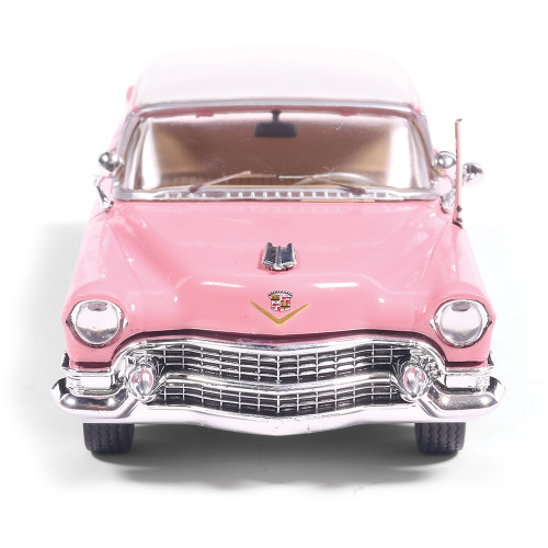 1955 Cadillac Fleetwood Series 60 -Pink Cadillac 1:43 Scale Diecast Model Car by IXO Models Alt Image 5