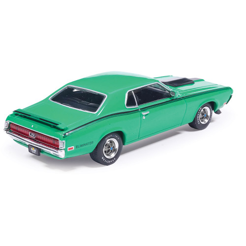 1970 Mercury Cougar Eliminator 428 CJ - Competition Green 1:43 Scale Diecast Model Car by IXO Models Alt Image 1