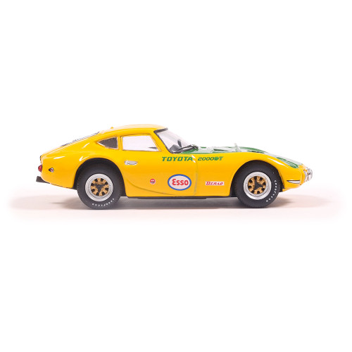 1966 Toyota 2000GT - Yatabe Speed Trials - Yellow 1:64 Scale Diecast Model Car by IXO Models Alt Image 7