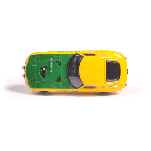 1966 Toyota 2000GT - Yatabe Speed Trials - Yellow 1:64 Scale Diecast Model Car by IXO Models Alt Image 8