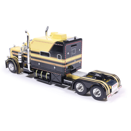 2002 Peterbilt 379 Big Bunk - Yellow And Black 1:64 Scale Diecast Model Truck by IXO Models Alt Image 3