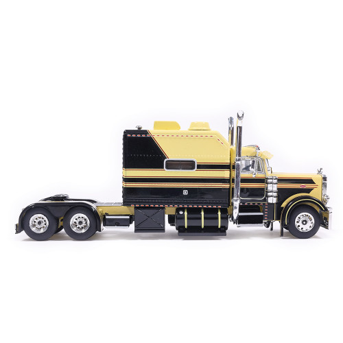 2002 Peterbilt 379 Big Bunk - Yellow And Black 1:64 Scale Diecast Model Truck by IXO Models Alt Image 7