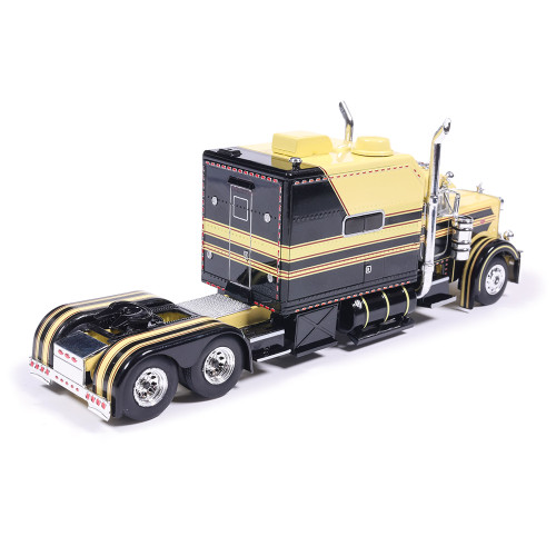 2002 Peterbilt 379 Big Bunk - Yellow And Black Alt Image 1