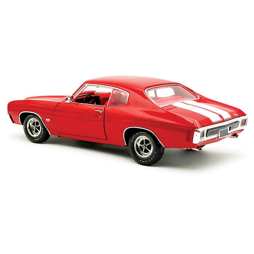 1970 Chevrolet Chevelle SS 454 LS6 - Cranberry Red 1:18 Scale Diecast Model Car by Acme Alt Image 1