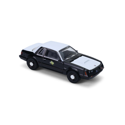 1982 Ford Mustang SSP - Texas Department of Public Safety 1:64 Scale Diecast Model Car by Greenlight Alt Image 2