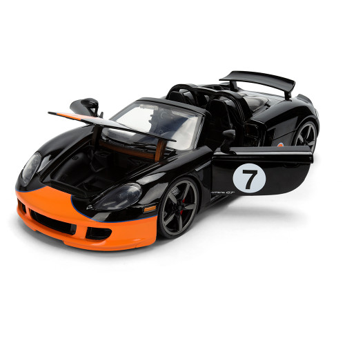 2005 Porsche Carrera GT - GULF OIL 1:24 Scale Diecast Model Car by Jada Toys Alt Image 2