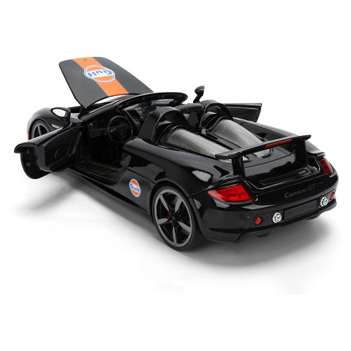 2005 Porsche Carrera GT - GULF OIL 1:24 Scale Diecast Model Car by Jada Toys Alt Image 5