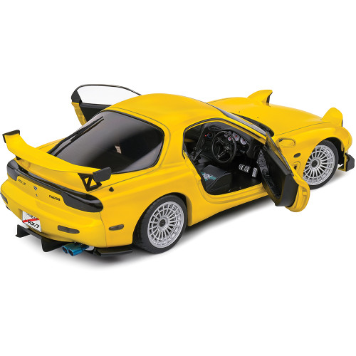 1994 Mazda RX7 FD RS Streetfighter - Yellow 1:18 Scale Diecast Model Car by Solido Alt Image 3